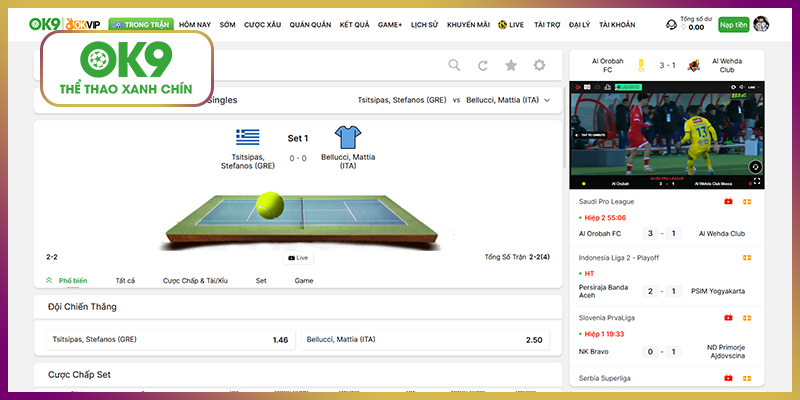 Cá cược bóng chày tại OK9 dành cho những người chơi tại nước ngoài